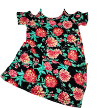 Load image into Gallery viewer, Girls Mango, lightweight stretchy floral dress, EUC, size 12, L: 74cm