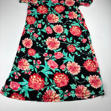 Load image into Gallery viewer, Girls Mango, lightweight stretchy floral dress, EUC, size 12, L: 74cm