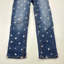 Load image into Gallery viewer, Girls GAP, stretch denim leggings / jeggings, elasticated, Inside leg: 40cm, GUC, size 5,  