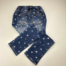 Load image into Gallery viewer, Girls GAP, stretch denim leggings / jeggings, elasticated, Inside leg: 40cm, GUC, size 5,  