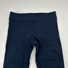 Load image into Gallery viewer, Girls Target, navy stretchy pants, elasticated, Inside leg: 32.5cm, EUC, size 2,  