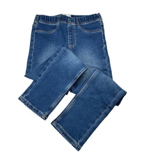 Load image into Gallery viewer, Girls Target, knit stretch denim leggings / jeggings, elasticated, Inside leg 49.5cm, EUC, size 7,  