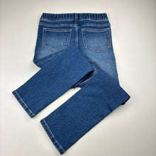 Load image into Gallery viewer, Girls Target, knit stretch denim leggings / jeggings, elasticated, Inside leg 49.5cm, EUC, size 7,  