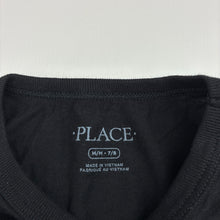 Load image into Gallery viewer, Boys The Place, black tee / top, Halloween, EUC, size 7-8,  