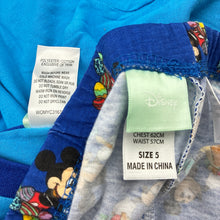 Load image into Gallery viewer, Boys Disney, Mickey Mouse Easter pyjamas, EUC, size 5,  