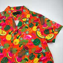 Load image into Gallery viewer, Boys Riley Adams, colourful lightweight Hawaiian style shirt, EUC, size 12,  