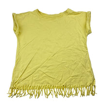 Load image into Gallery viewer, Girls Anko, fringed cotton tee / top, FUC, size 9,  