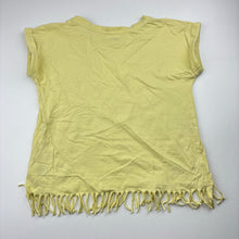 Load image into Gallery viewer, Girls Anko, fringed cotton tee / top, FUC, size 9,  