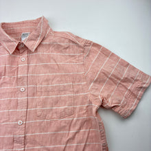 Load image into Gallery viewer, Boys Anko, linen / cotton short sleeve shirt, EUC, size 12,  