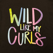 Load image into Gallery viewer, Girls black, stretchy tee / top, GUC, size 5-6,  