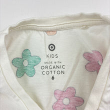 Load image into Gallery viewer, Girls Target, organic cotton tee / top, EUC, size 6,  