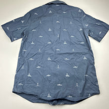 Load image into Gallery viewer, Boys Anko, cotton short sleeve shirt, boats, GUC, size 12,  