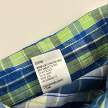 Load image into Gallery viewer, Boys Urban Supply, checked lightweight cotton short sleeve shirt, EUC, size 12,  