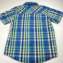 Load image into Gallery viewer, Boys Urban Supply, checked lightweight cotton short sleeve shirt, EUC, size 12,  