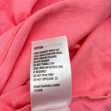 Load image into Gallery viewer, Girls H&amp;T, pink cotton tee / top, flamingos, NEW, size 7,  
