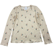Load image into Gallery viewer, Girls Target, ribbed floral long sleeve top, GUC, size 5,  