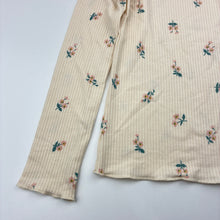 Load image into Gallery viewer, Girls Target, ribbed floral long sleeve top, GUC, size 5,  