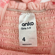Load image into Gallery viewer, Girls Anko, cotton summer playsuit, GUC, size 4,  