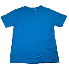 Load image into Gallery viewer, Unisex blue, cotton tee / top, EUC, size 10,  