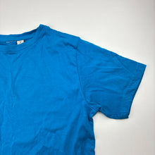 Load image into Gallery viewer, Unisex blue, cotton tee / top, EUC, size 10,  