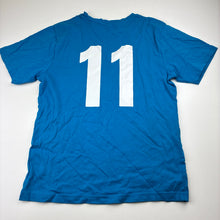 Load image into Gallery viewer, Unisex blue, cotton tee / top, EUC, size 10,  