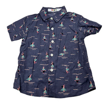 Load image into Gallery viewer, Boys Doudou, lightweight short sleeve shirt, armpit to armpit: 30cm, EUC, size 3-4,  