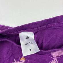 Load image into Gallery viewer, Girls Target, cotton long sleeve tee / top, fairies, EUC, size 7,  