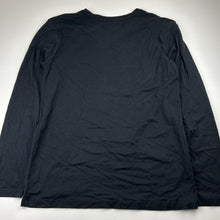 Load image into Gallery viewer, Boys Target, black organic cotton long sleeve top, EUC, size 14,  