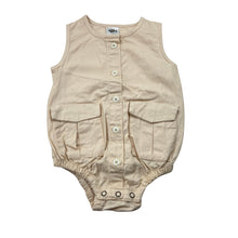 Load image into Gallery viewer, Unisex Baby Berry, cotton romper, EUC, size 000,  