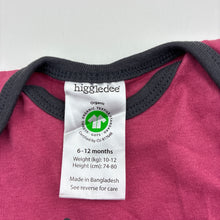 Load image into Gallery viewer, Unisex Higgledee, organic cotton bodysuit / romper, EUC, size 0,  