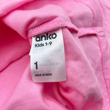 Load image into Gallery viewer, Girls Anko, cotton long sleeve tee / top, rabbit, NEW, size 1,  