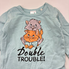 Load image into Gallery viewer, Unisex Disney, Aristocats stretchy bodysuit / romper, EUC, size 00,  
