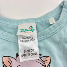 Load image into Gallery viewer, Unisex Disney, Aristocats stretchy bodysuit / romper, EUC, size 00,  