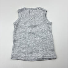 Load image into Gallery viewer, Unisex Baby Baby, soft feel grey marle top, GUC, size 0000,  