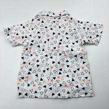 Load image into Gallery viewer, Boys Baby Berry, lightweight cotton short sleeve shirt, EUC, size 0000,  