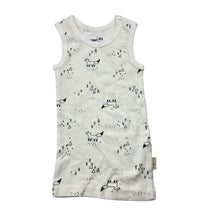 Load image into Gallery viewer, Unisex Anko, organic cotton singlet top, EUC, size 00,  