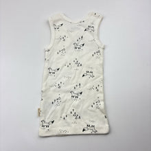 Load image into Gallery viewer, Unisex Anko, organic cotton singlet top, EUC, size 00,  