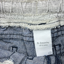 Load image into Gallery viewer, Boys Target, blue denim shorts, elasticated, GUC, size 000,  