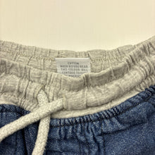Load image into Gallery viewer, Boys Target, blue denim shorts, elasticated, GUC, size 000,  