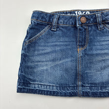 Load image into Gallery viewer, Girls GAP, blue denim skirt, adjustable, GUC, size 2,  
