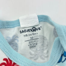 Load image into Gallery viewer, Unisex Babies R Us, cotton singletsuit / romper, EUC, size 0000,  