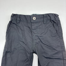 Load image into Gallery viewer, Boys Kair, grey lightweight pants, adjustable, Inside leg: 28cm, EUC, size 0,  