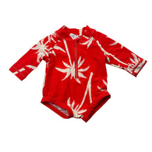 Load image into Gallery viewer, Unisex Baby Berry, long sleeve swim one-piece, EUC, size 000,  