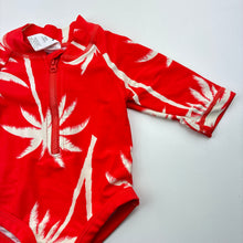 Load image into Gallery viewer, Unisex Baby Berry, long sleeve swim one-piece, EUC, size 000,  