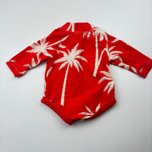 Load image into Gallery viewer, Unisex Baby Berry, long sleeve swim one-piece, EUC, size 000,  