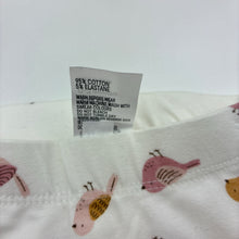 Load image into Gallery viewer, Girls Anko, stretchy leggings / bottoms, birds, EUC, size 000,  