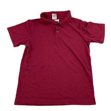 Load image into Gallery viewer, Target maroon school polo shirt / tee / top, size 8, Pre-loved