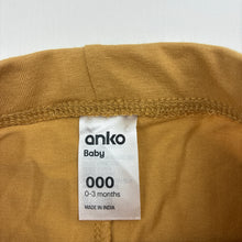 Load image into Gallery viewer, Unisex Anko, stretchy leggings / bottoms, EUC, size 000,  