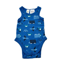 Load image into Gallery viewer, Boys Dymples, cotton singletsuit / romper, GUC, size 0000,  