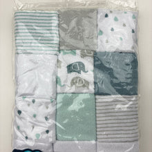 Load image into Gallery viewer, Boys Big Softies, 12 pack face washers, 23cm x 23cm, NEW, size 0000,  